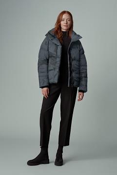 Chamarras Canada Goose Mujer Outlet - Junction Abrigos Black Label Grises DG6795342